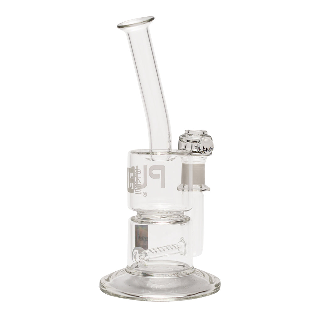 Pure Glass 12" 25mm-70mm Torpedo Clear 3D Etch